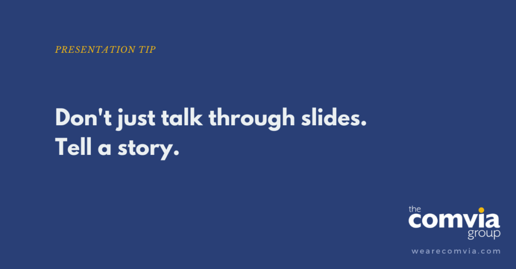 Don't Create Slides Until You Plan Your Story