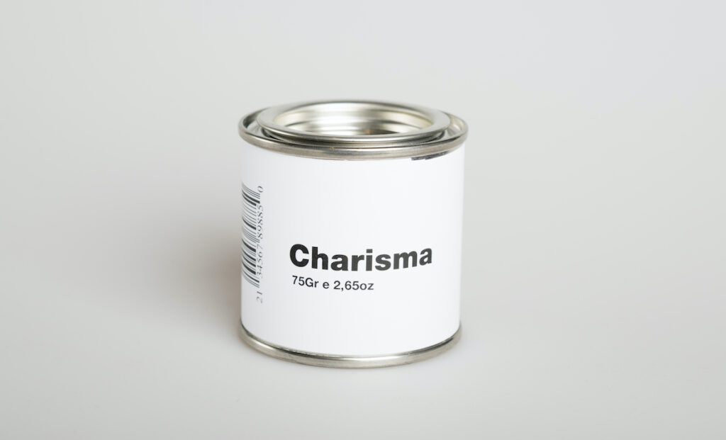 A can of charisma