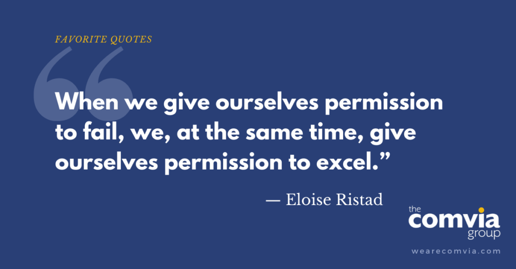Quote about failure by Eloise Ristad