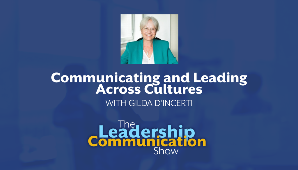 Communication Podcast Artwork Featuring with Gilda D’Incerti