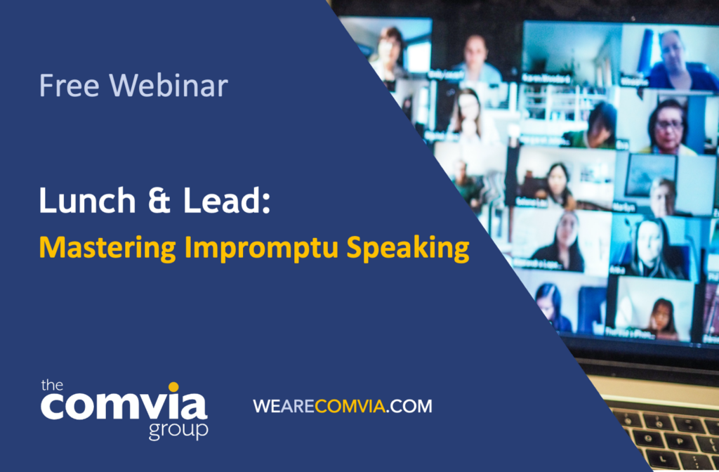 Webinar art - Impromptu Speaking